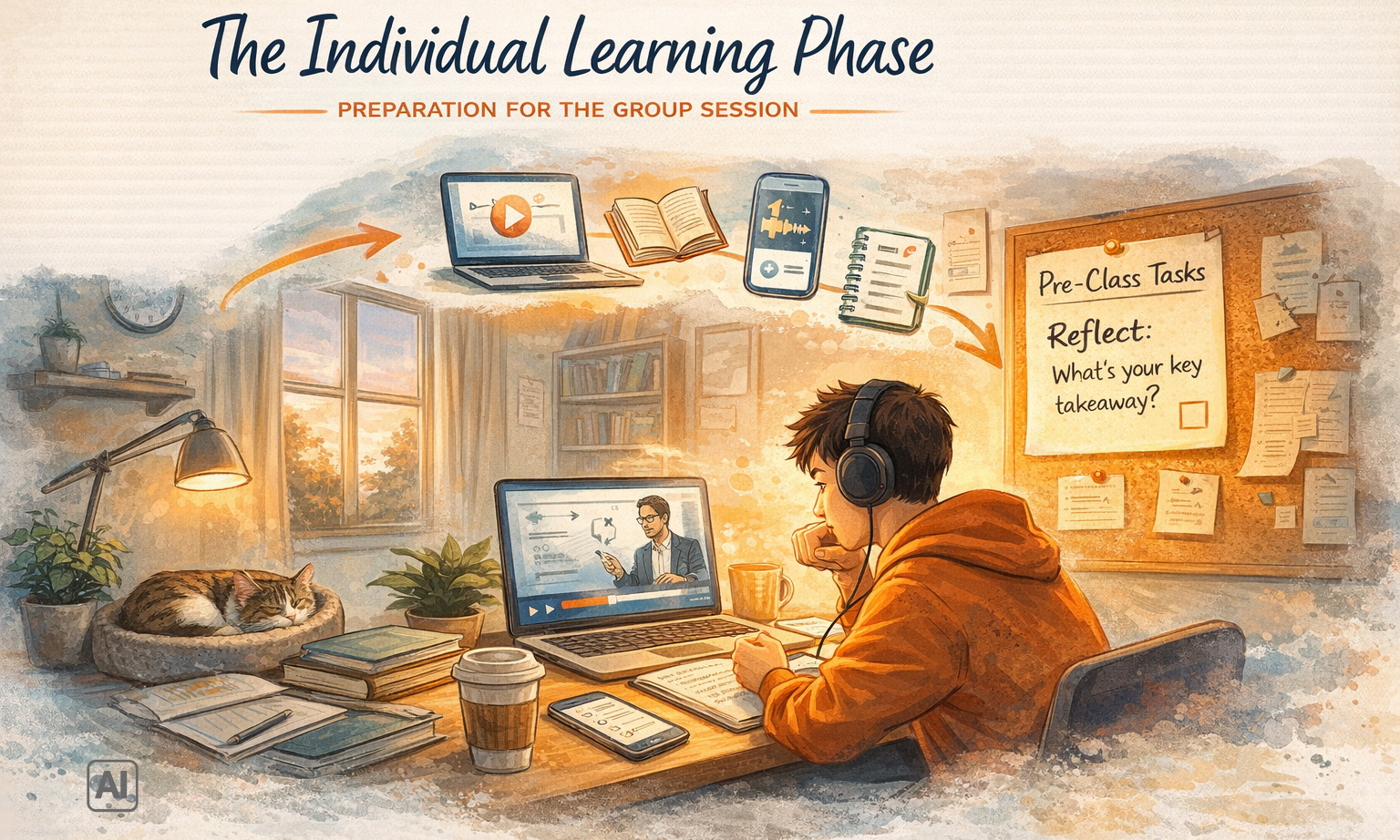 Individual Learning Space illustration
